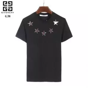 brand givenchy hommes t-shirts 2018 etoiles imprimees black